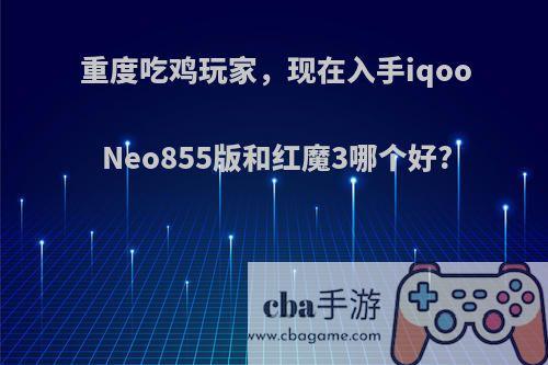 重度吃鸡玩家，现在入手iqooNeo855版和红魔3哪个好?